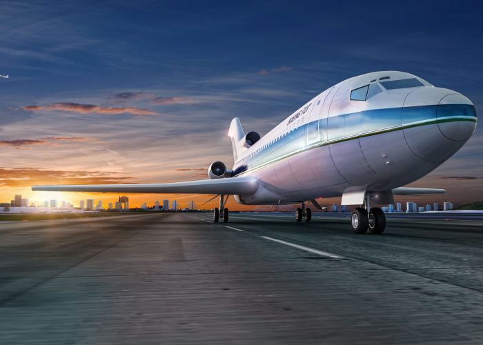 Plane closeup